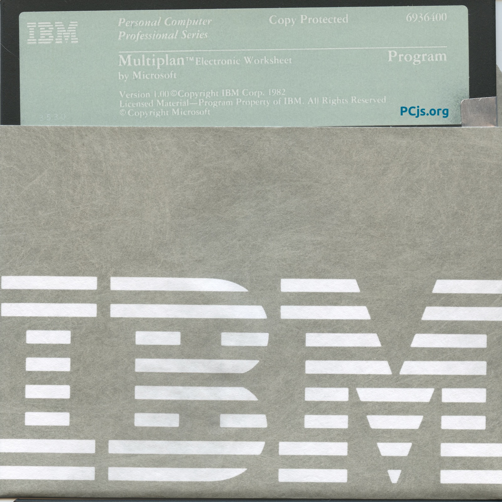 IBM Multiplan 1.00 (Program)