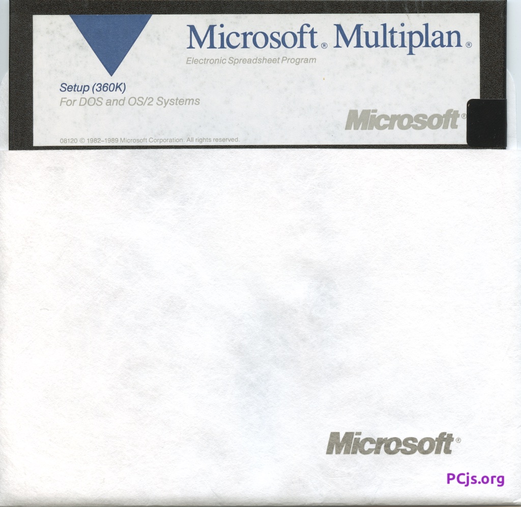 MS Multiplan 4.20 (SETUP)