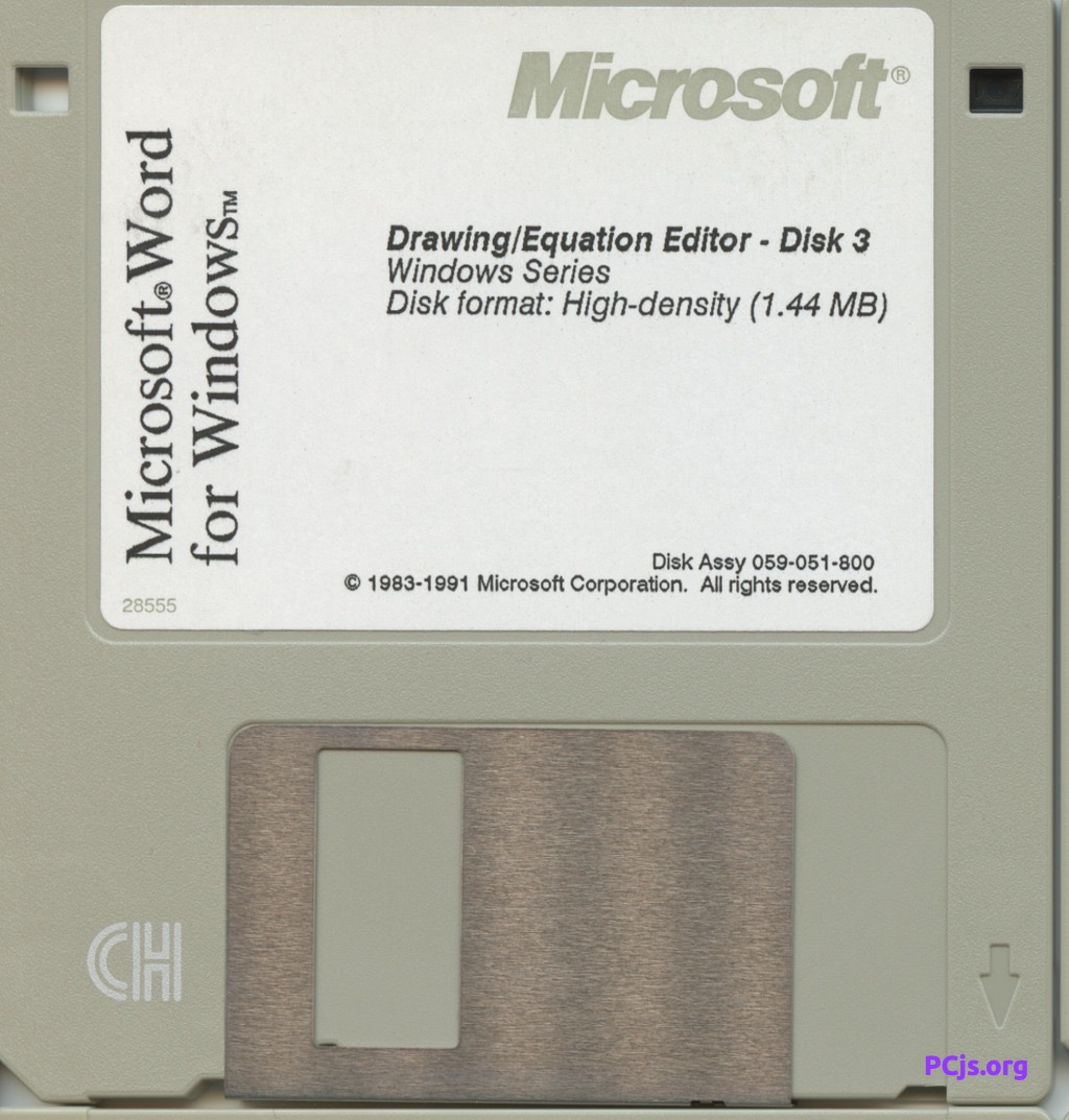 Word for Windows 2.0c (Disk 3)