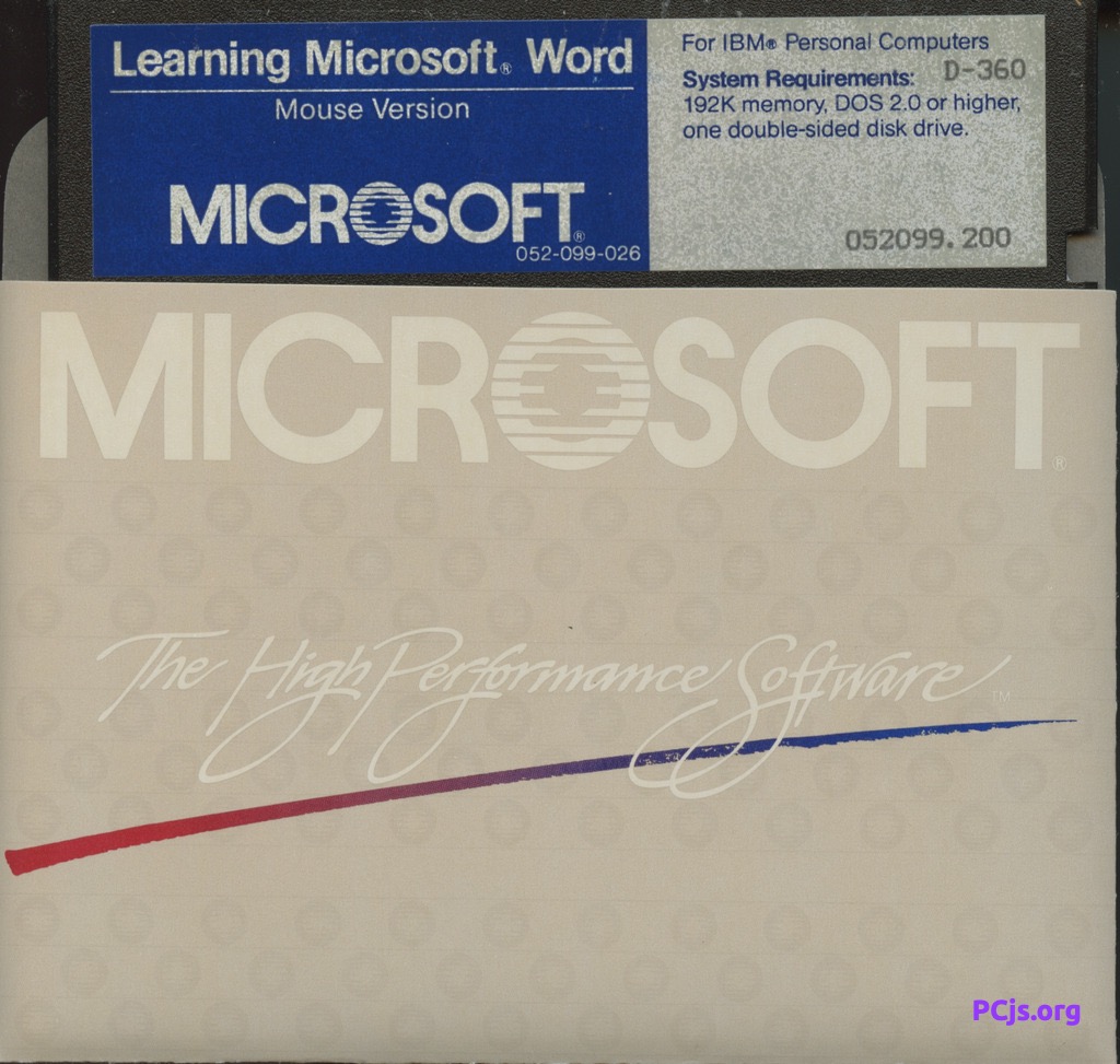 MS Word 2.00 (Disk 4)