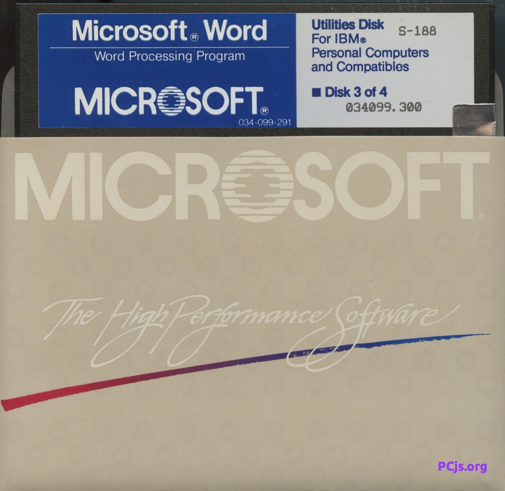 MS Word 3.00 (Disk 3)