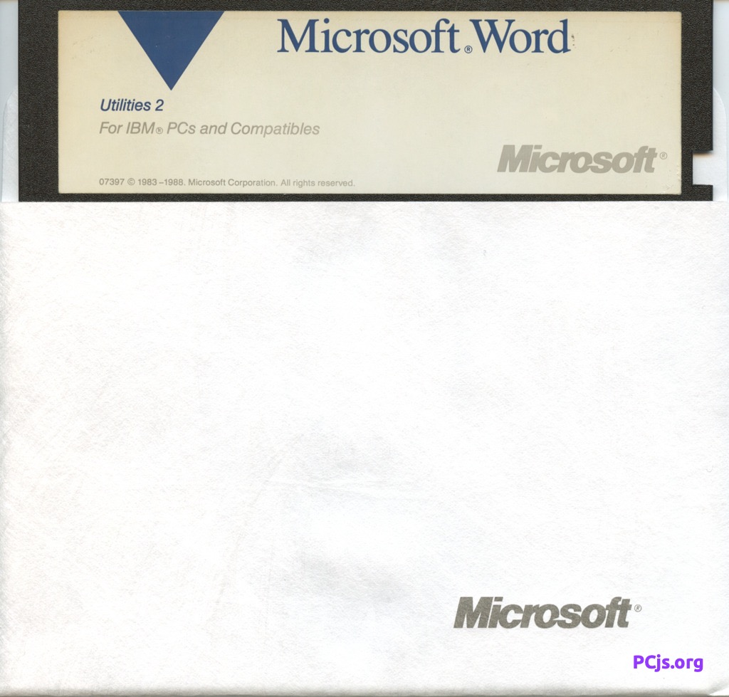 MS Word 5.0A (Utilities 2)