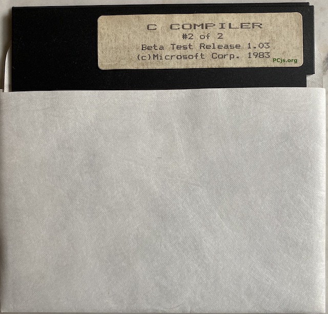 MS C 1.03 Beta (Disk 2)