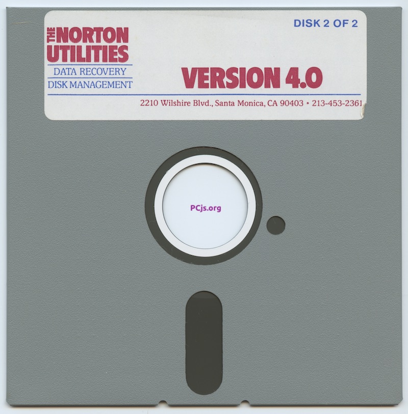 Norton Utilities 4.00 (1987-05-15 #2)