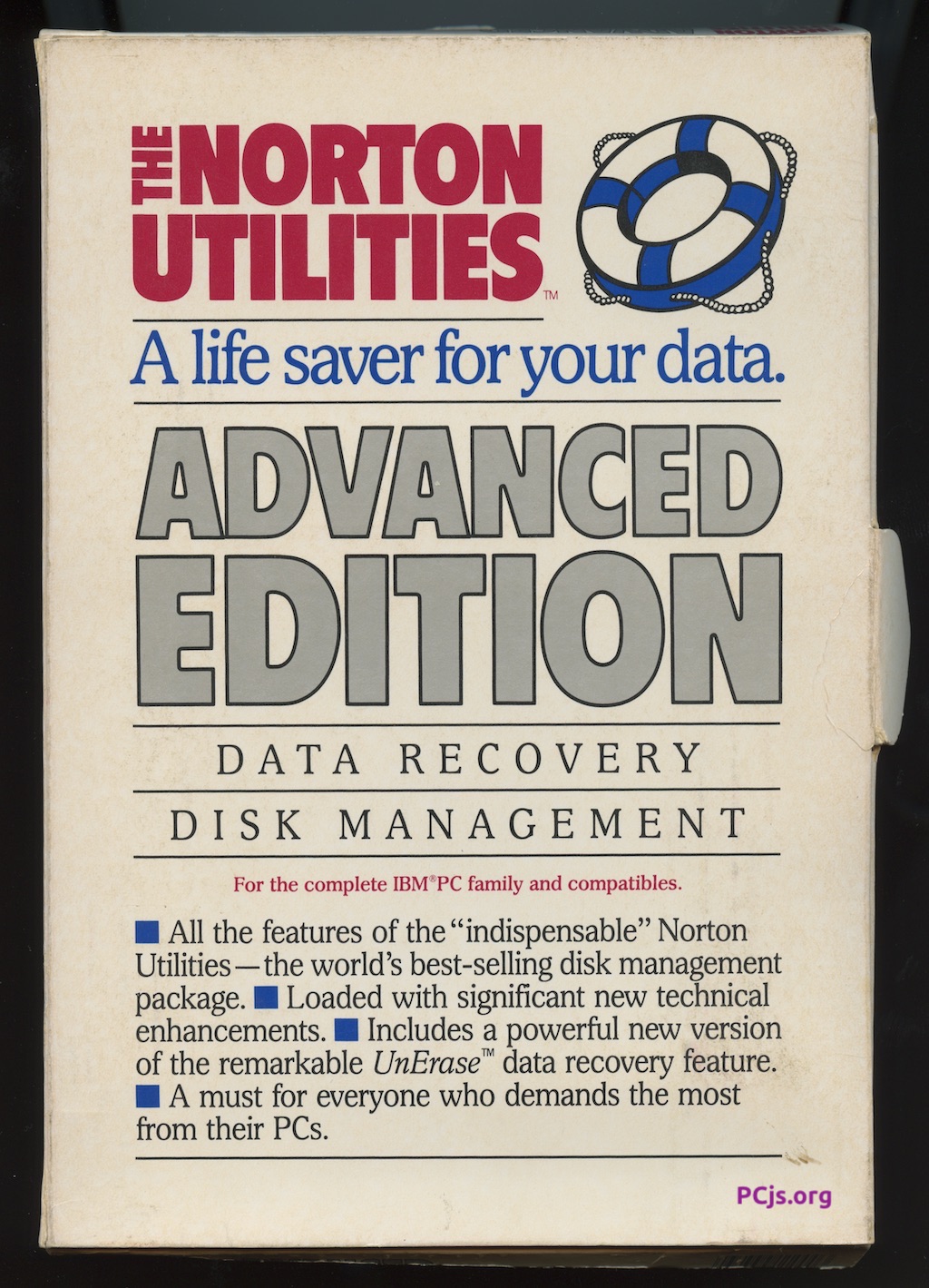 Norton Utilities 4.00 (Box Front)